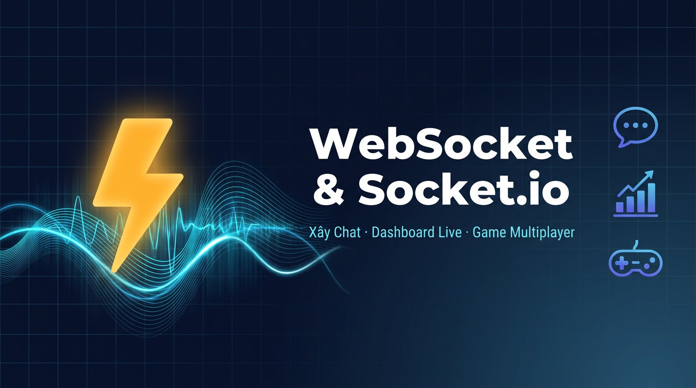 WebSocket & Socket.io: Xây app realtime từ A đến Z