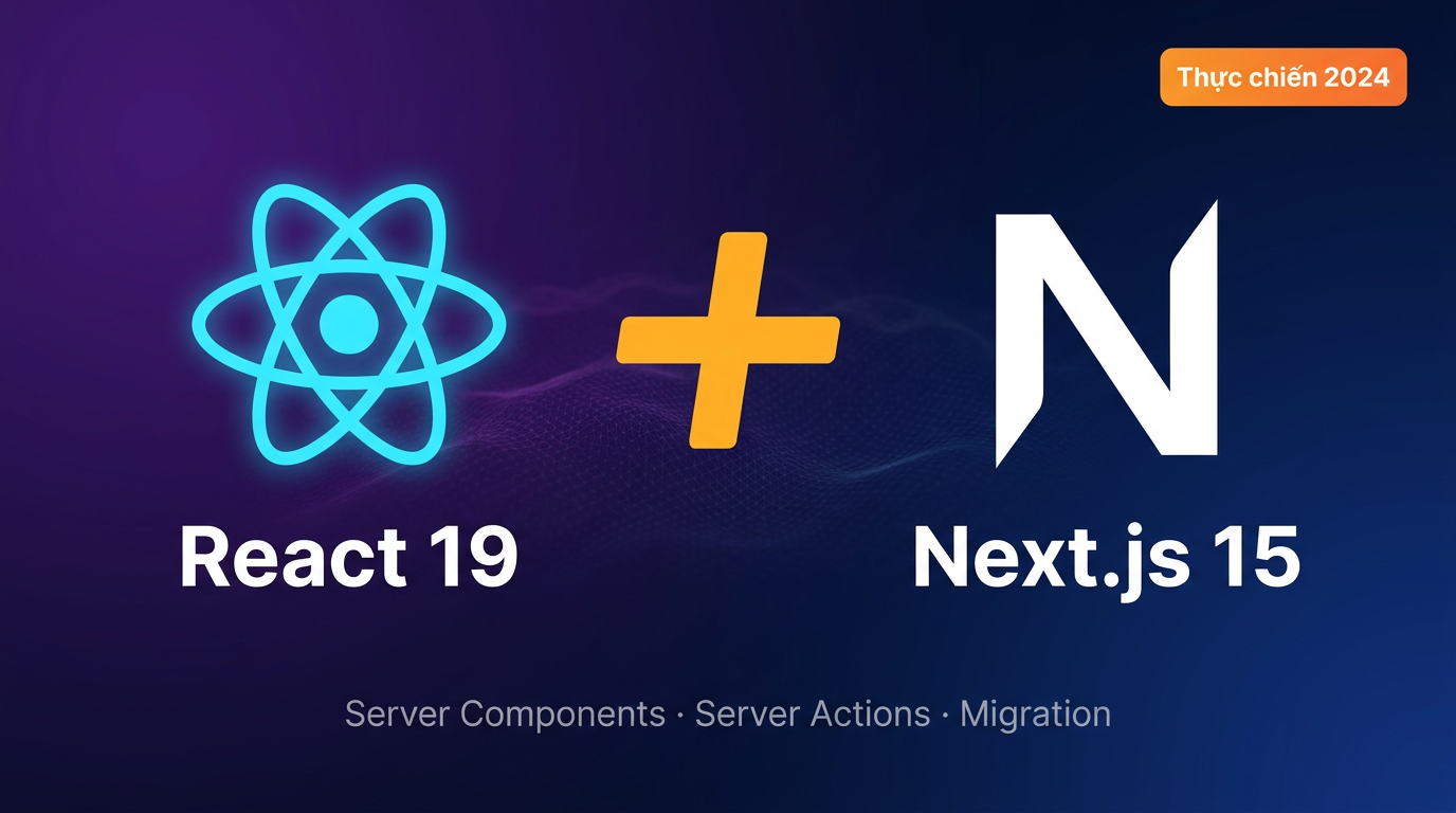 React 19 + Next.js 15: Migration thực chiến