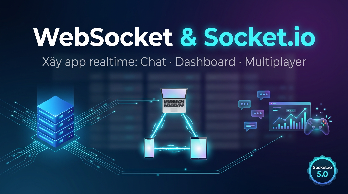 WebSocket & Socket.io: Xây app realtime từ A đến Z