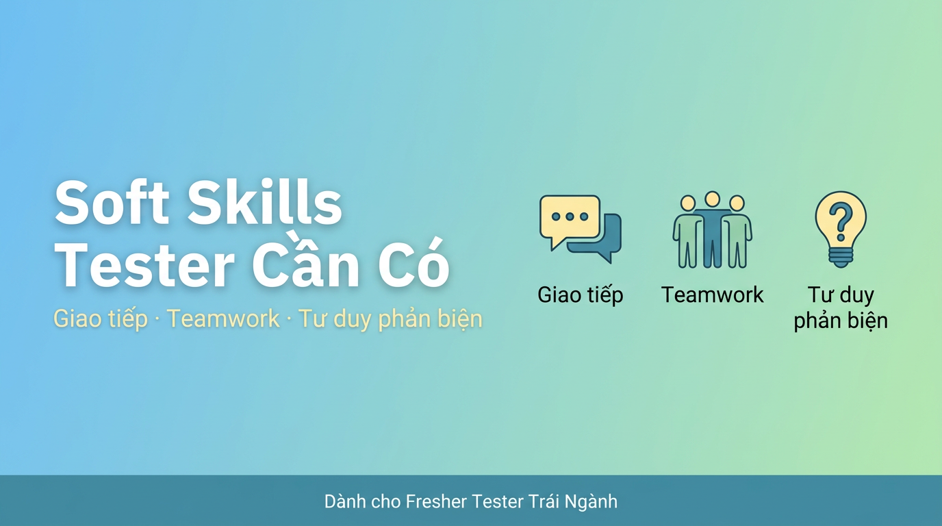 Soft skills tester cần có để làm việc tốt trong Agile
