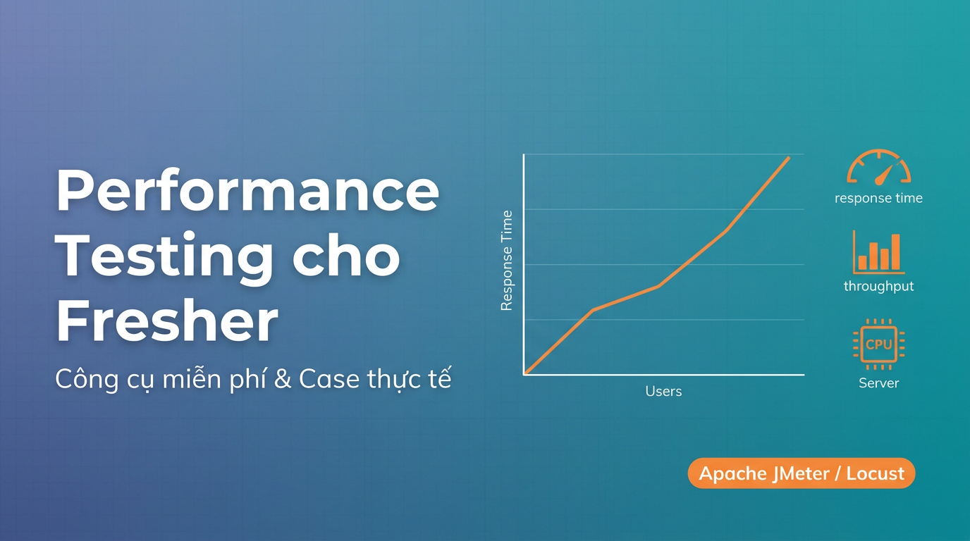 Performance Testing cho Fresher: Bắt đầu từ đâu?