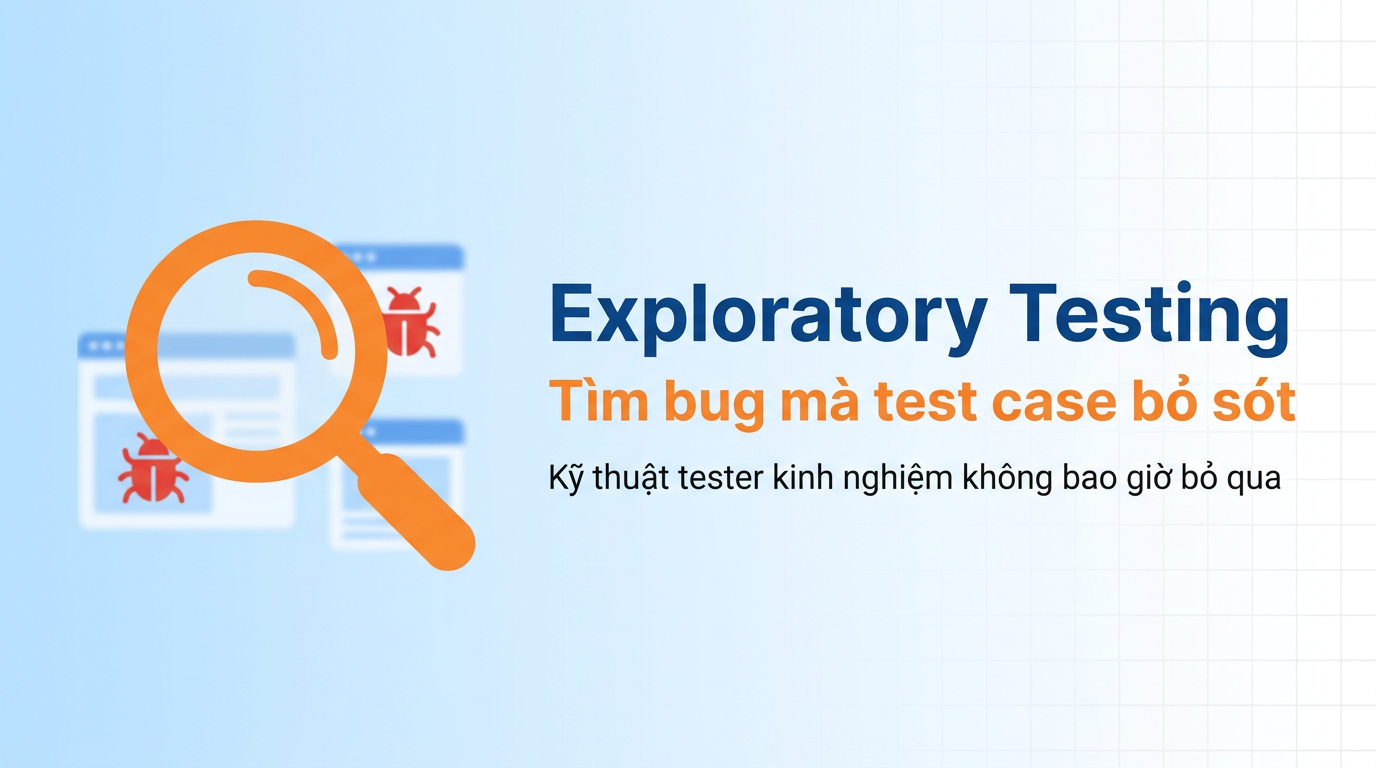 Exploratory Testing: Tìm Bug Mà Test Case Không Thấy
