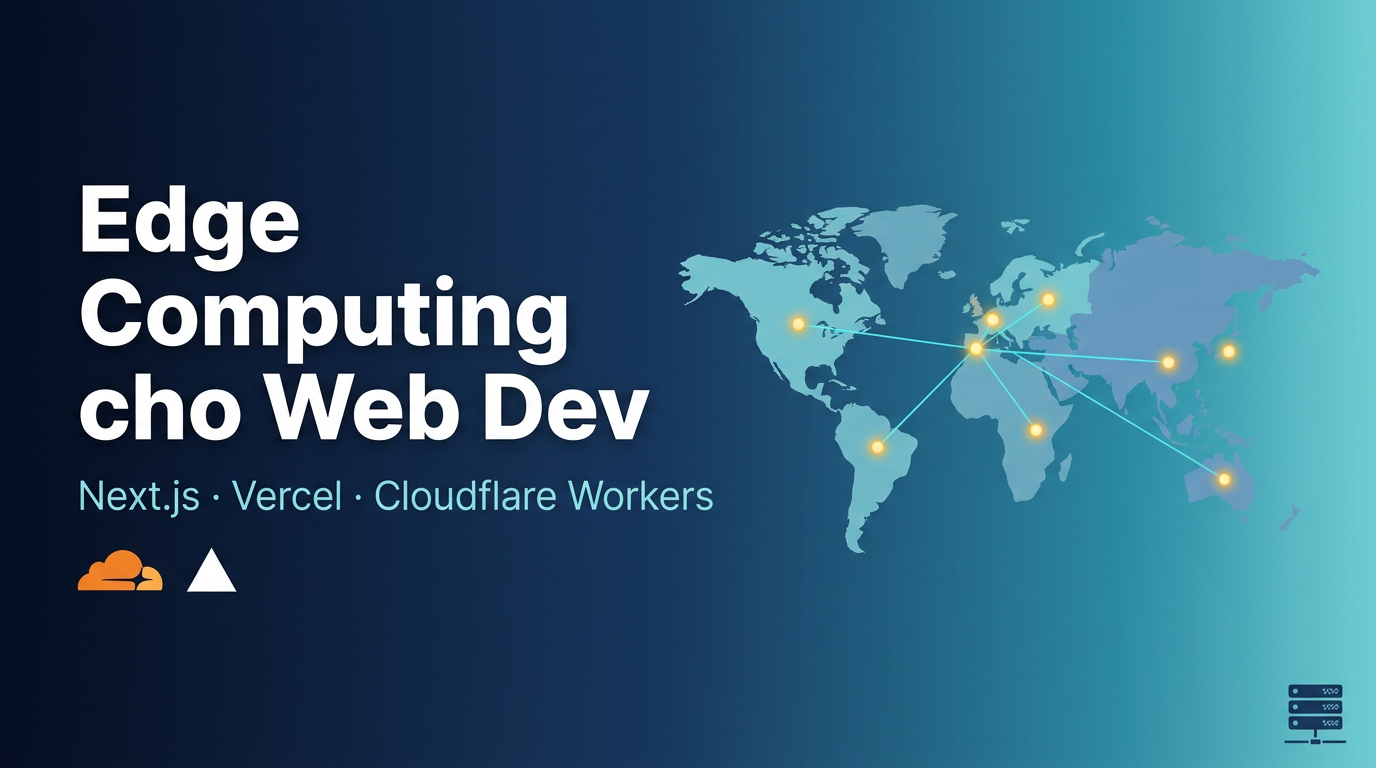 Edge Computing cho Web Dev: Next.js, Vercel & Cloudflare