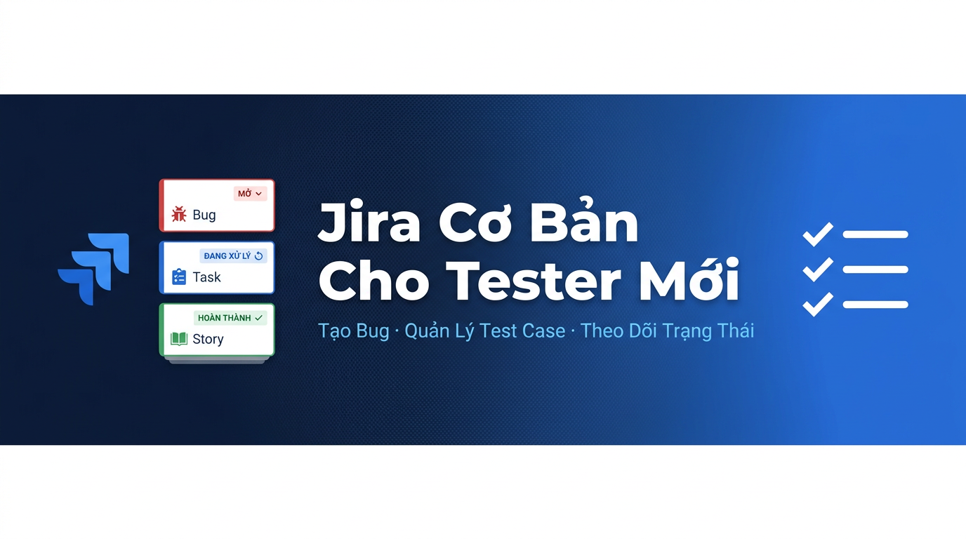 Jira cho Tester mới: Tạo bug & theo dõi trạng thái