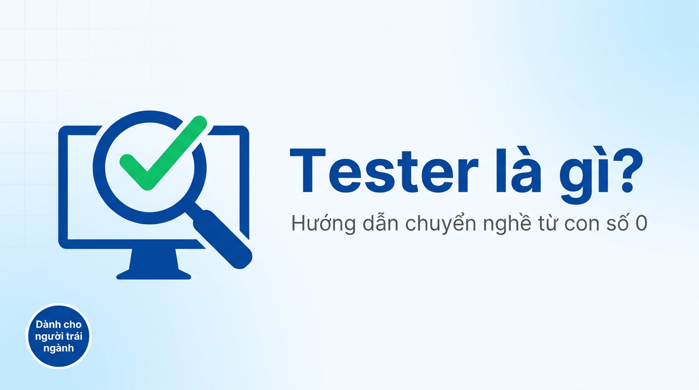 Tester là gì? Hướng dẫn chuyển nghề từ con số 0