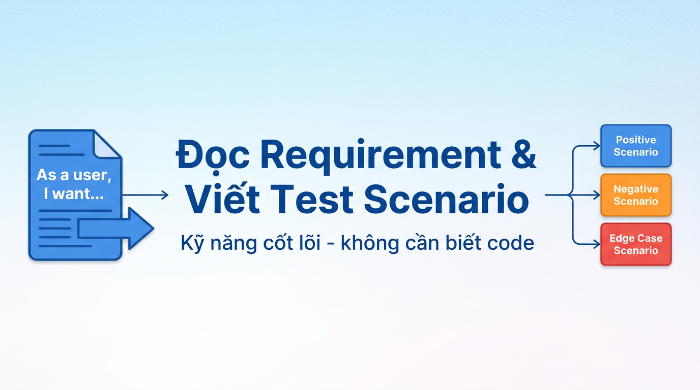 Tester trái ngành: Đọc requirement và viết test scenario