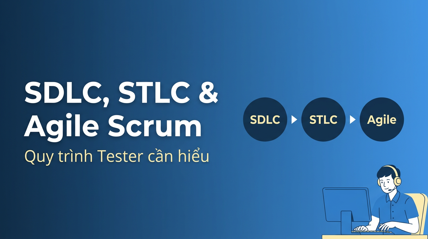 SDLC, STLC, Agile Scrum: Tester cần hiểu gì?